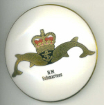 PILL BOX - TRINKET BOX -ENAMEL BOX - HM SUBMARINES